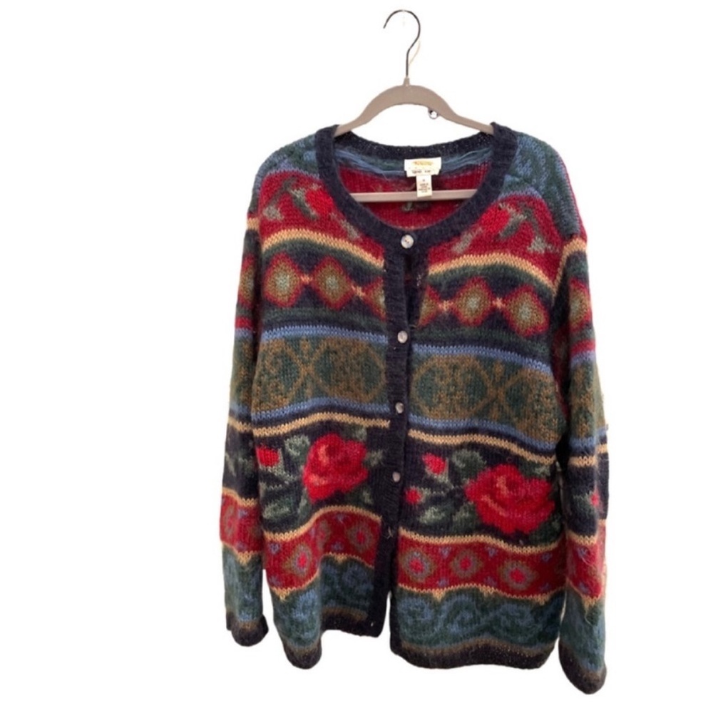 Talbots cardigan sweater mohair 1X